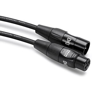 Main product image for Hosa HMIC-015 Rean XLR3F to XLR3M Pro Microphone Ca 241-9025